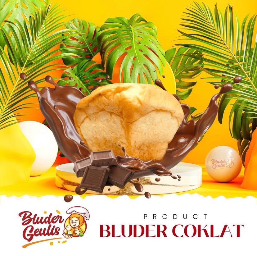 alt="Bluder Geulis kue khas Subang rasa cokelat"